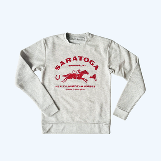 Saratoga Racehorse - Crewneck Sweatshirt